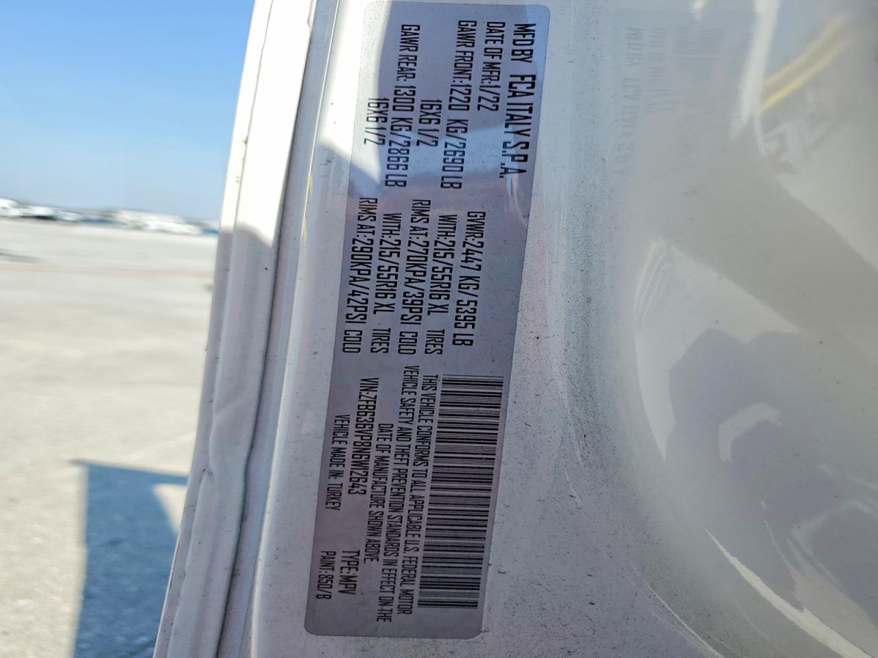 2022 Dodge RAM Promaster City SLT Delivery Van