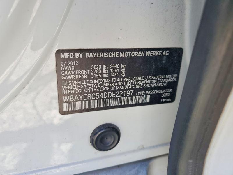 2013 BMW 750 li