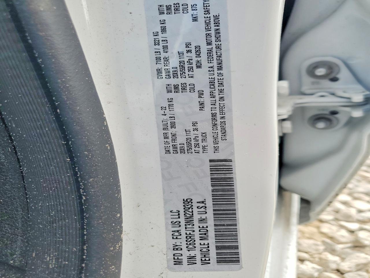 2022 Dodge 1500 Laramie