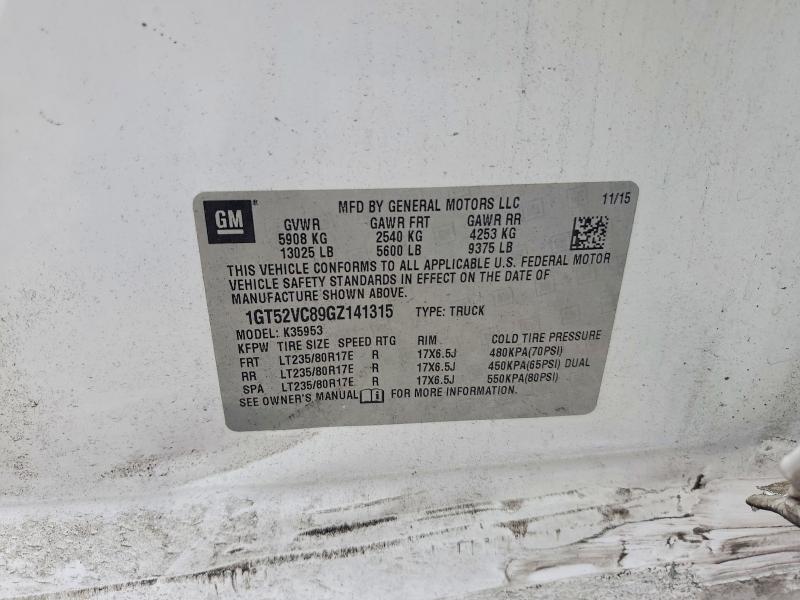 2016 GMC Sierra K3500