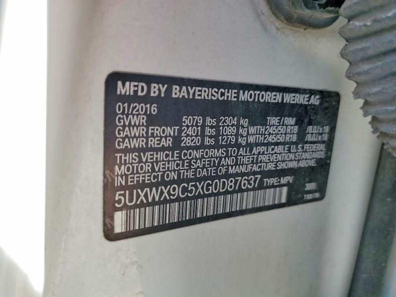 2016 BMW X3 Xdrive28i