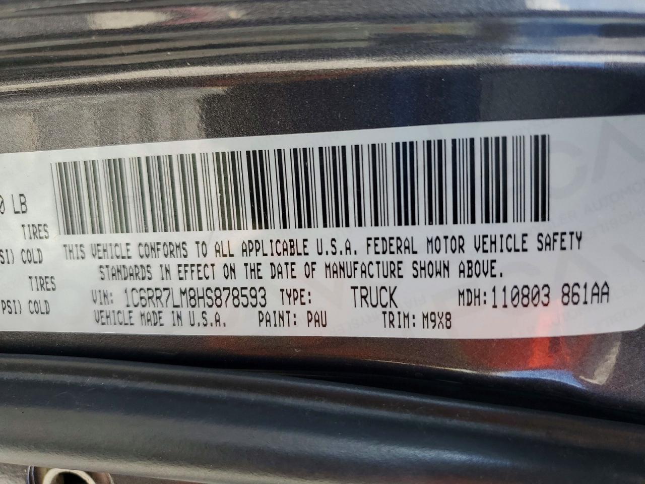 2017 Dodge RAM 1500 SLT