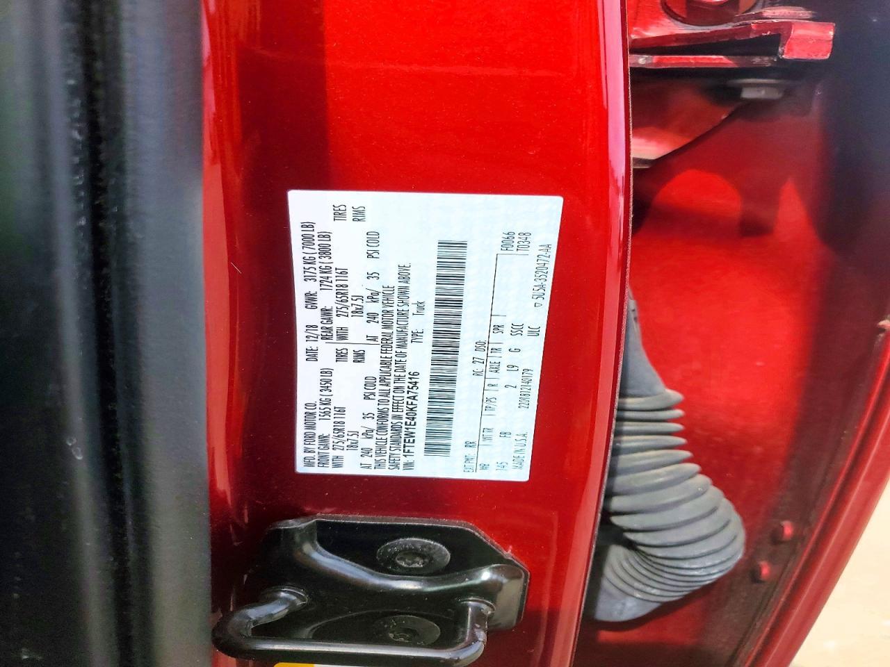 2019 Ford F150 Supercrew