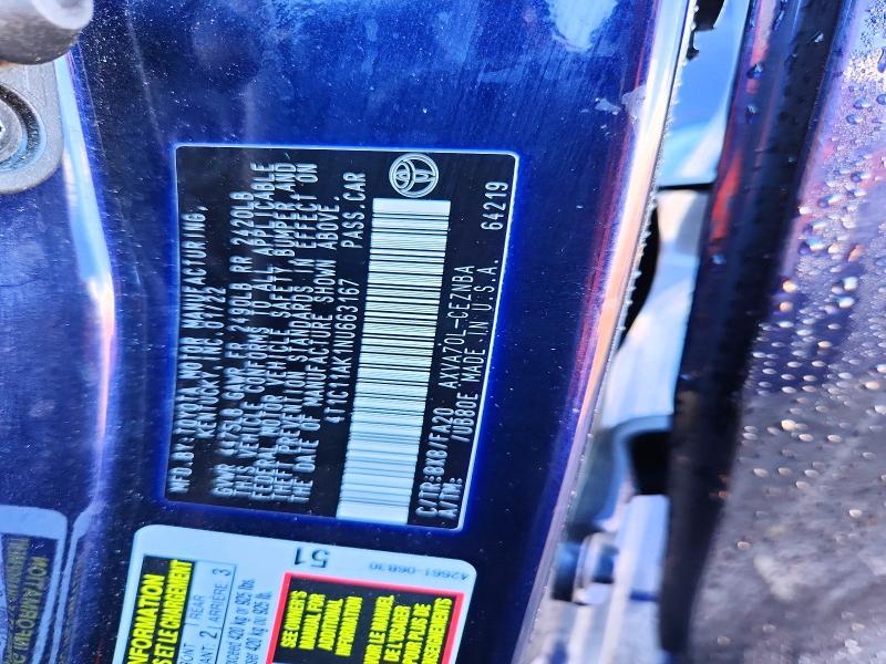 2022 Toyota Camry le