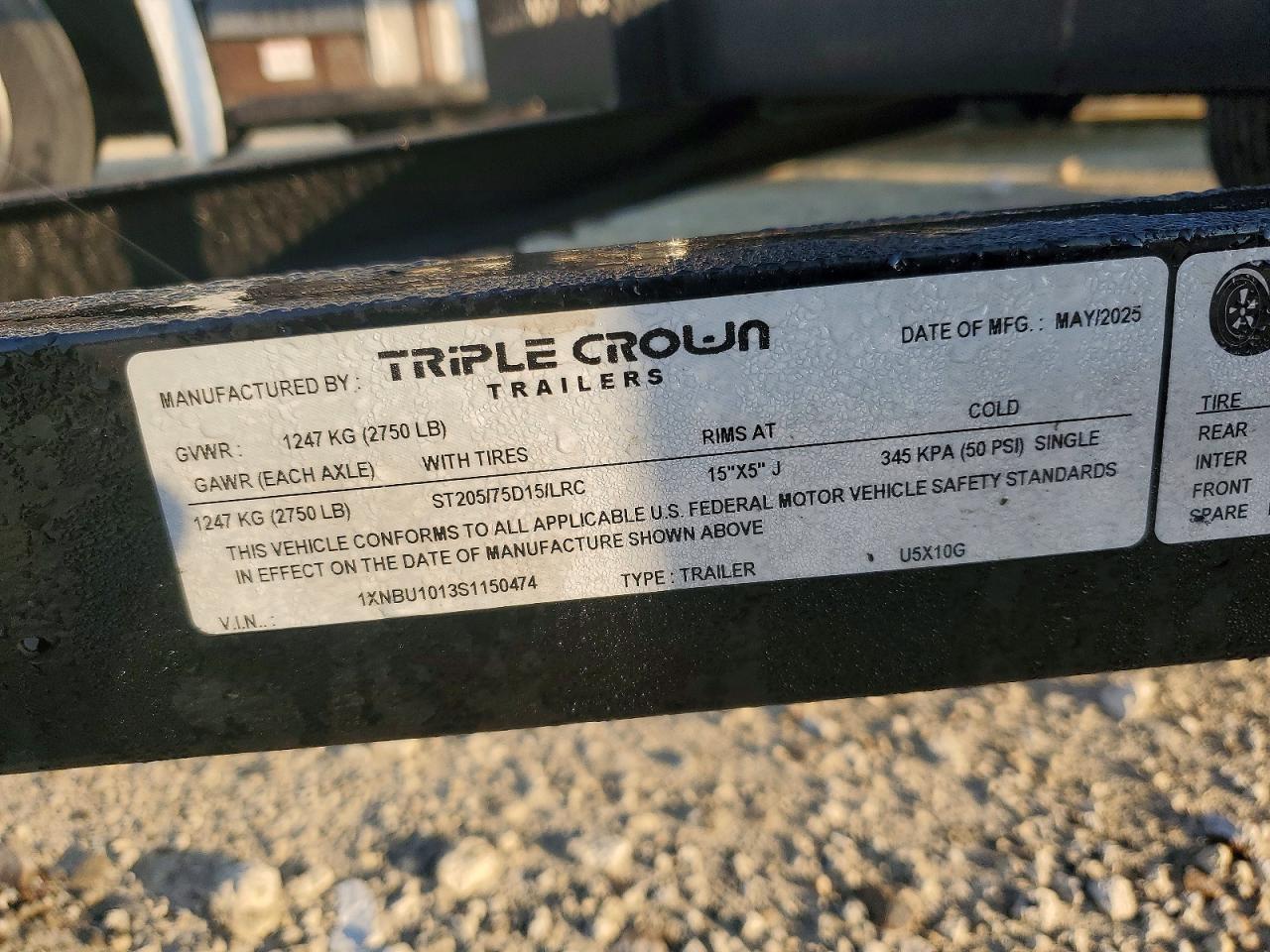 2025 Triple Crown TL