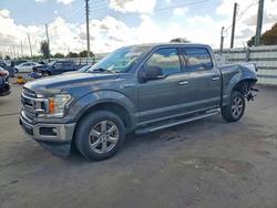 Salvage cars for sale from Copart Miami, FL: 2018 Ford F150 Supercrew