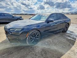 BMW salvage cars for sale: 2025 BMW 740 xi