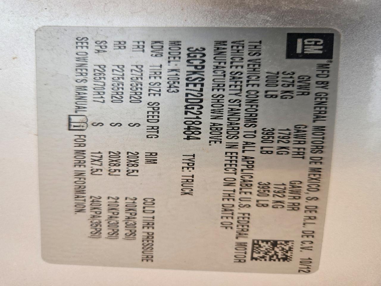 2013 Chevrolet Silverado K1500 LT