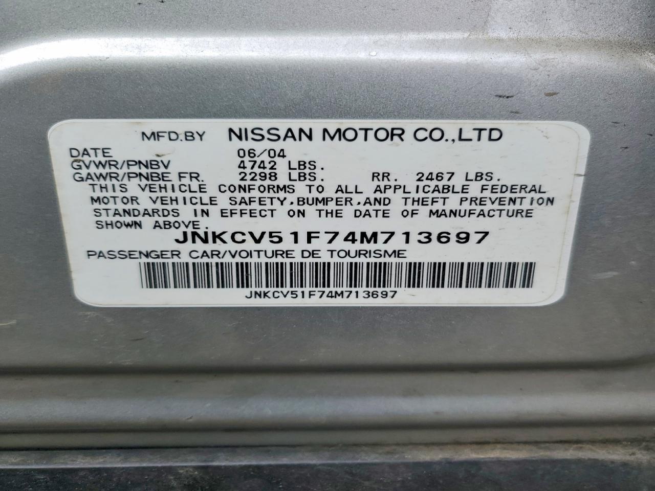 2004 Infiniti G35 Base