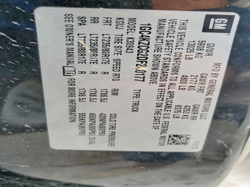 2013 Chevrolet Silverado K3500