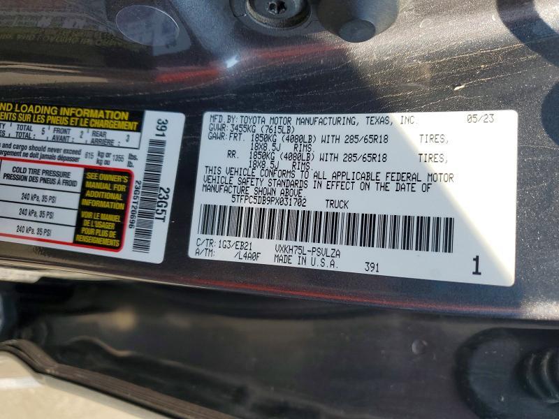 2023 Toyota Tundra TRD PRO HV