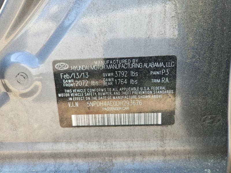 2013 Hyundai Elantra gls