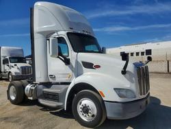 Salvage trucks for sale at Colton, CA auction: 2018 Peterbilt 579 Semi Truck