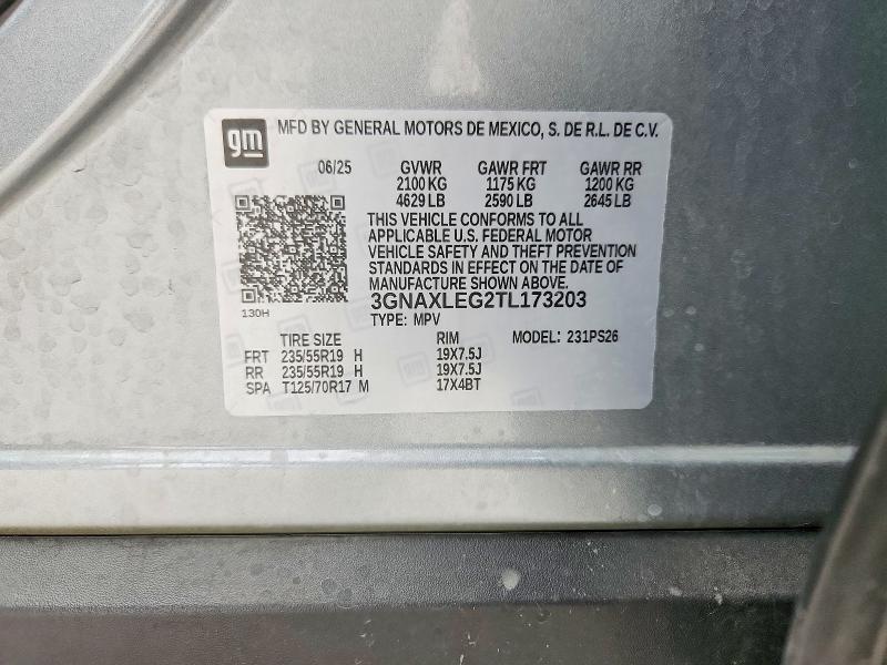 2026 Chevrolet Equinox rs