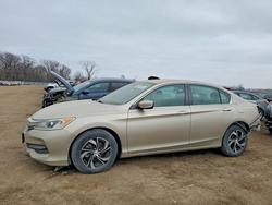 Honda salvage cars for sale: 2016 Honda Accord lx