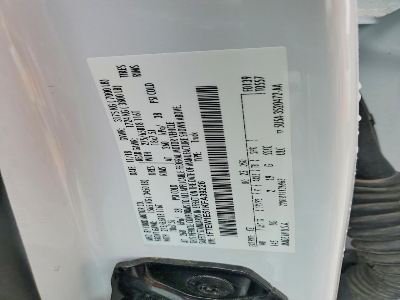 2019 Ford F150 Supercrew