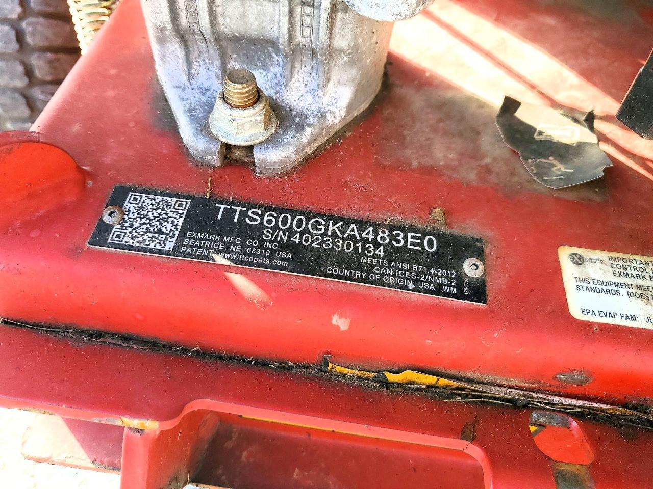 2018 Exmark Turf Tracer