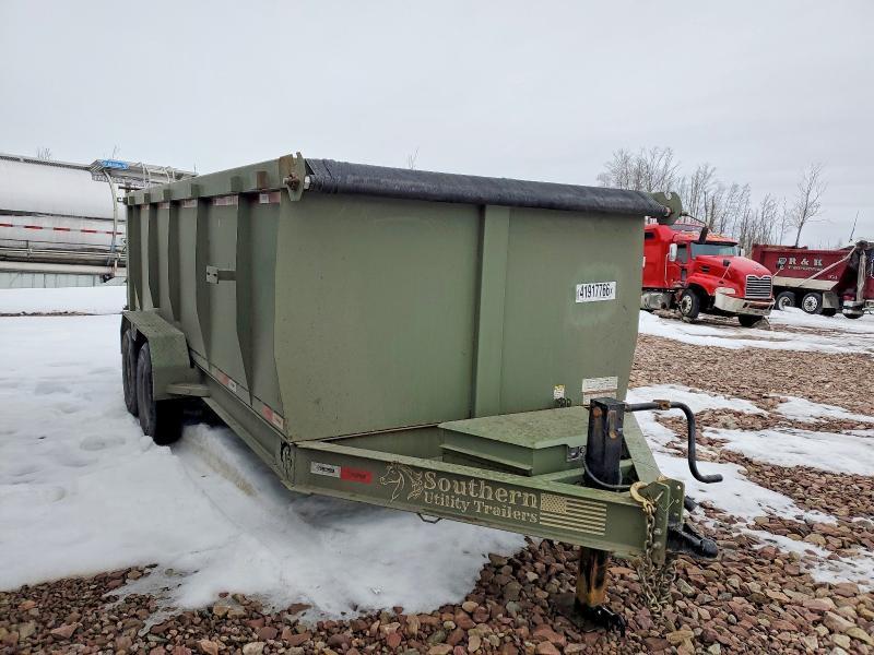 2025 Southern Utilit Y 7X16X4 Dump Trailer