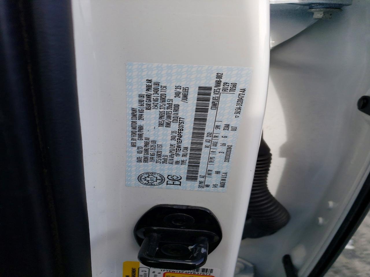 2023 Ford F150 Supercrew