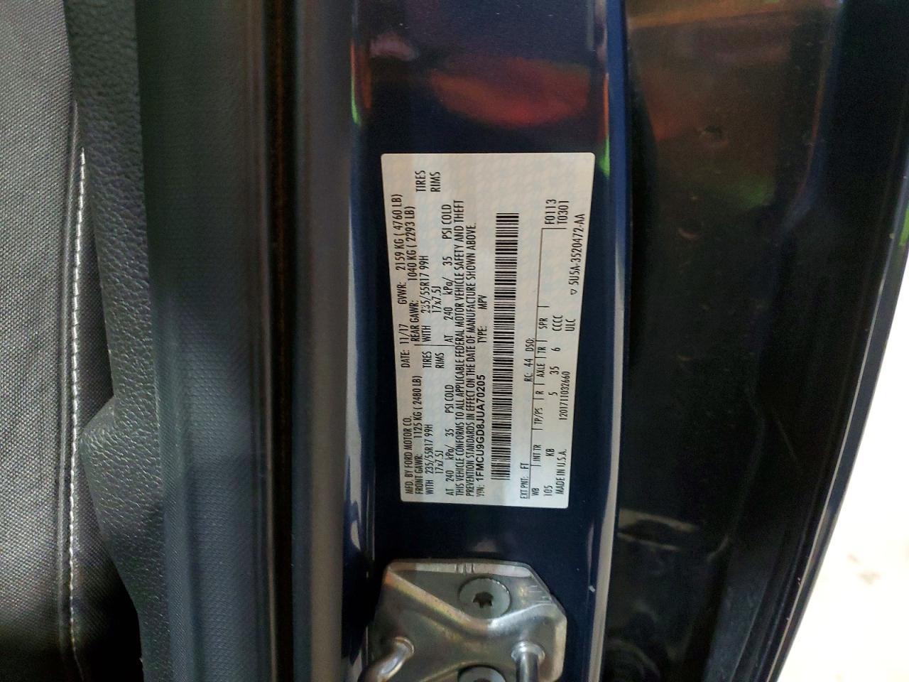 2018 Ford Escape se
