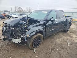 Salvage trucks for sale at Dyer, IN auction: 2022 Toyota Tundra Crewmax Limited