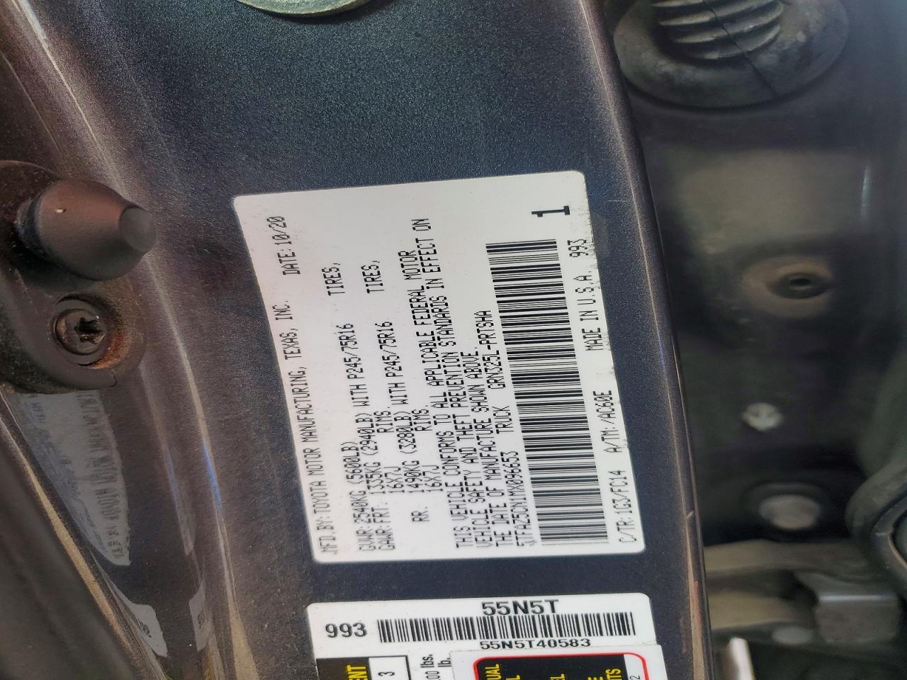 2021 Toyota Tacoma SR5 V6