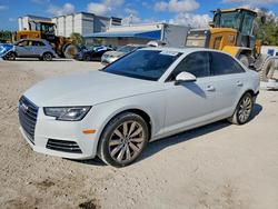 Audi salvage cars for sale: 2017 Audi A4 Ultra Premium