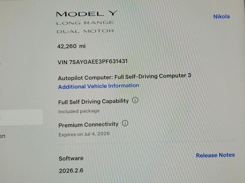 2023 Tesla Model y