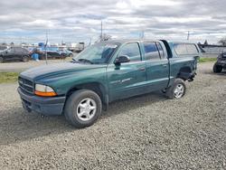 Salvage cars for sale from Copart Eugene, OR: 2000 Dodge Dakota Quattro