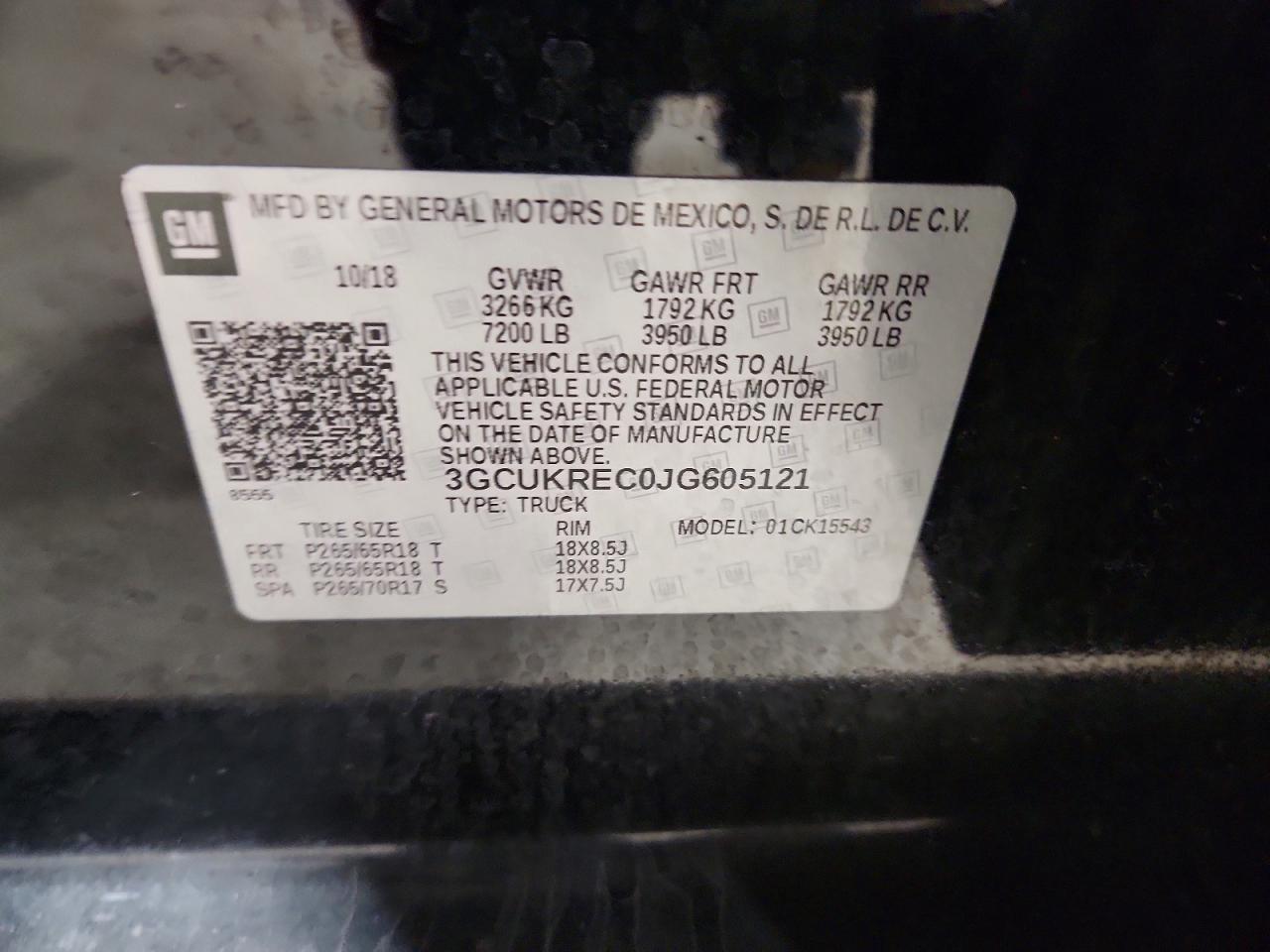 2018 Chevrolet Silverado K1500 LT