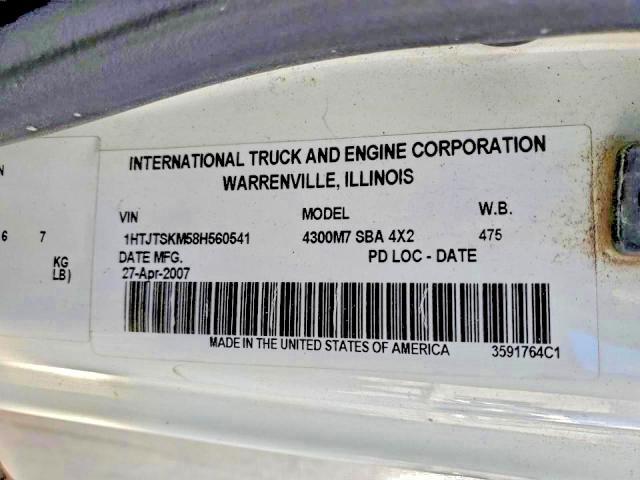 2008 International 4000 4300