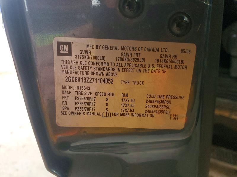 2007 Chevrolet Silverado K1500 Classic Crew Cab