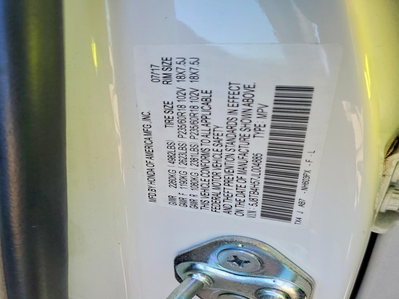 2018 Acura Rdx Technology