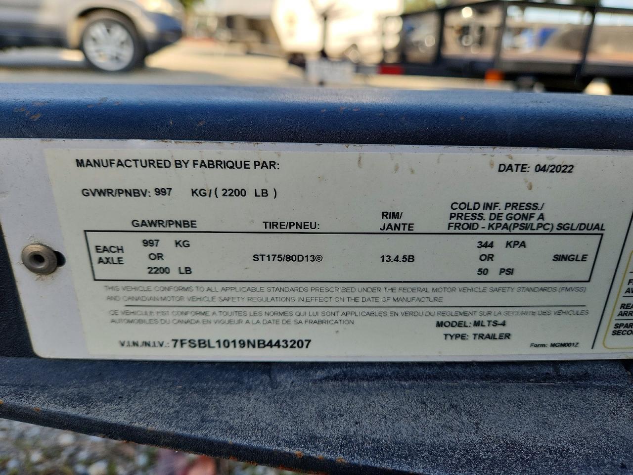 2022 Generac Mlts-4 Light Plant