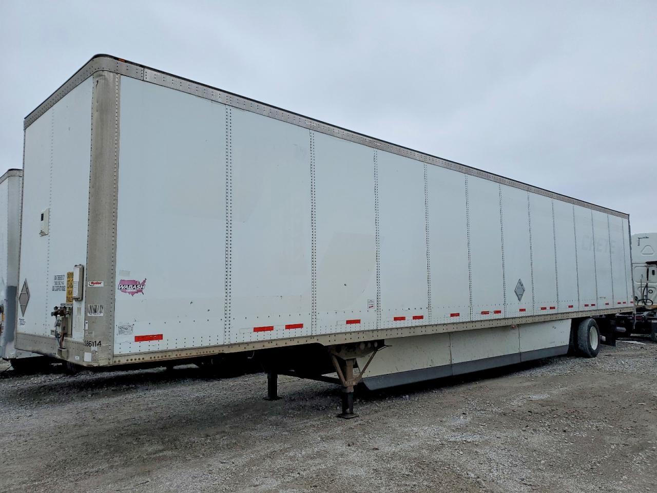 2014 Wabash SH Dvlshpc DRY Van Trailer