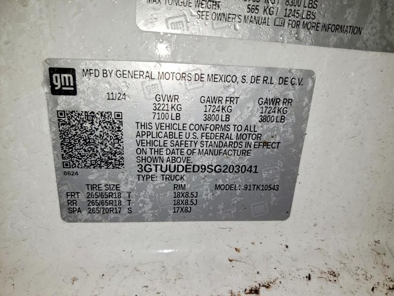 2025 GMC Sierra K1500 SLT