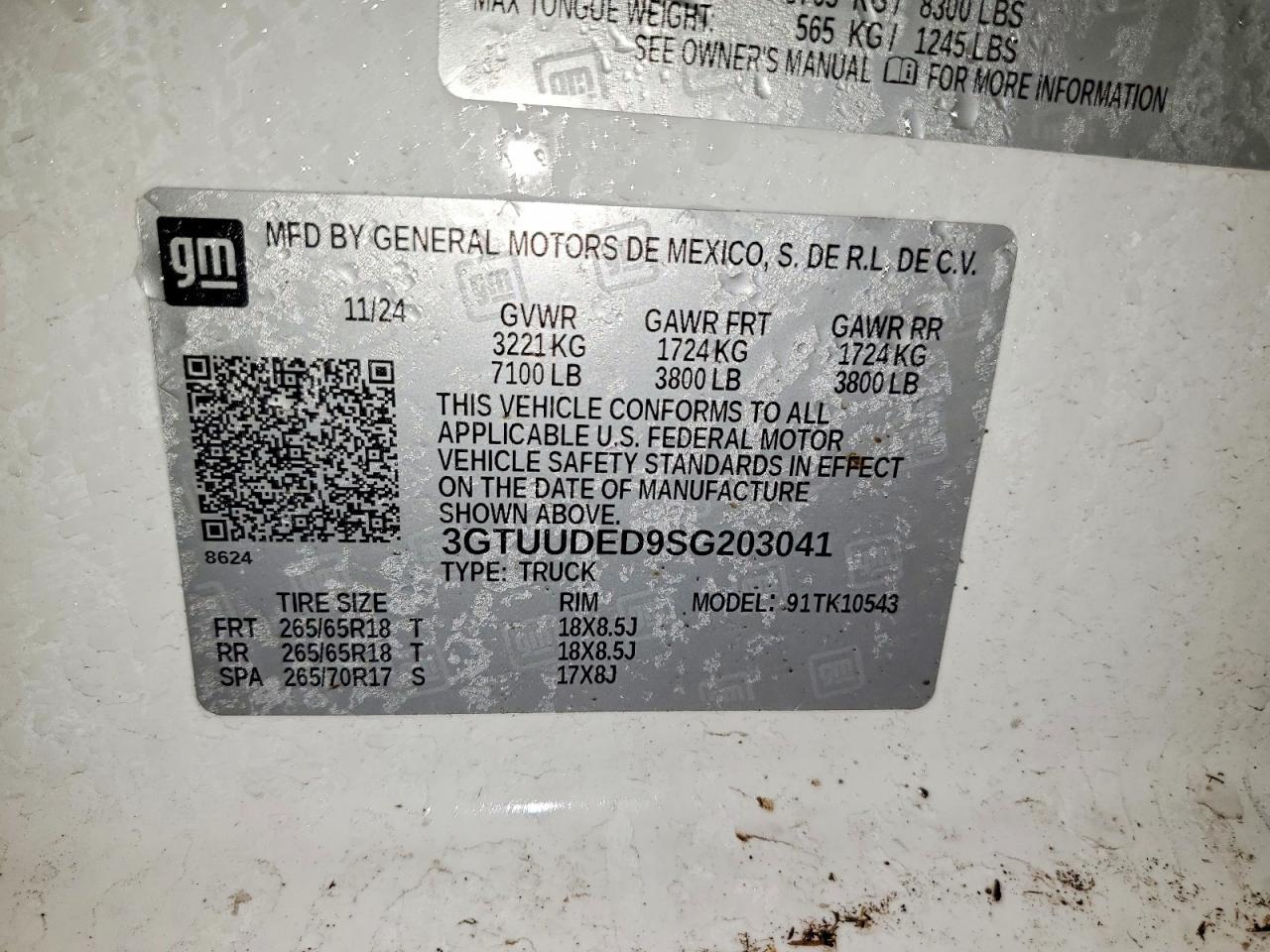 2025 GMC Sierra K1500 SLT