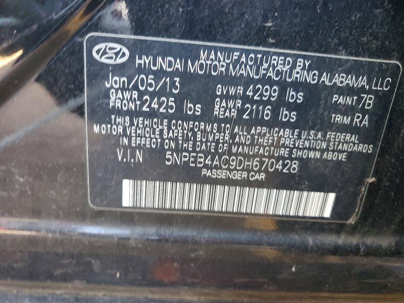 2013 Hyundai Sonata gls