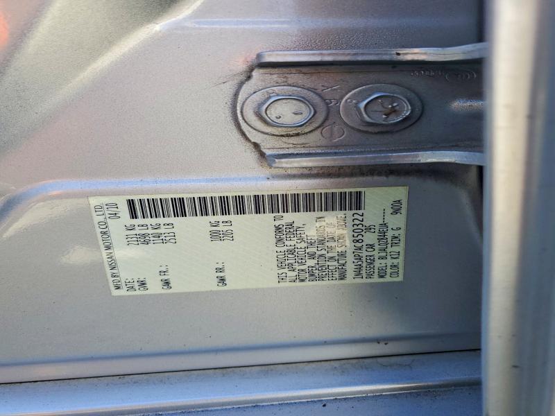 2010 Nissan Maxima 3.5 s