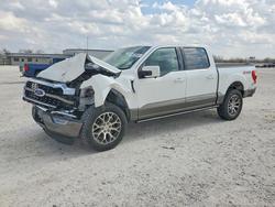 Salvage cars for sale from Copart New Braunfels, TX: 2022 Ford F150 Supercrew