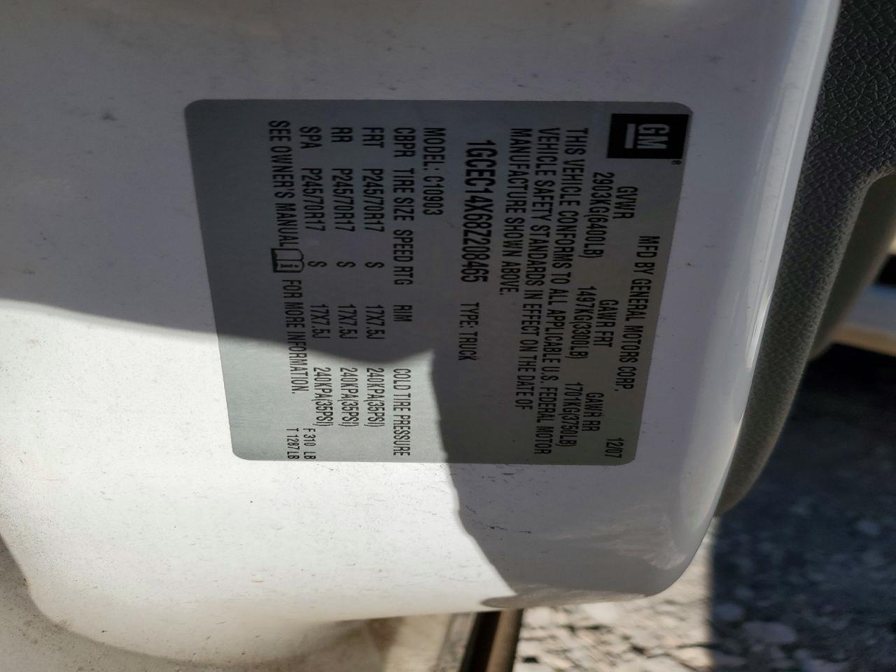 2008 Chevrolet Silverado C1500