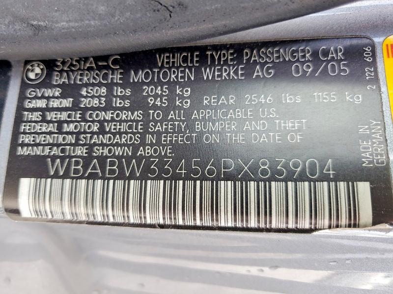 2006 BMW 325 ci