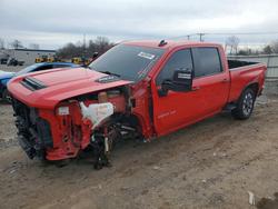 Salvage trucks for sale at Hillsborough, NJ auction: 2024 Chevrolet Silverado K2500 Custom