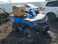 Salvage motorcycles for sale at Lansing, MI auction: 2019 Polaris Sporstman ATV