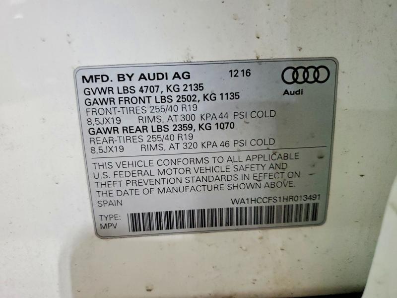 2017 Audi Q3 Premium Plus