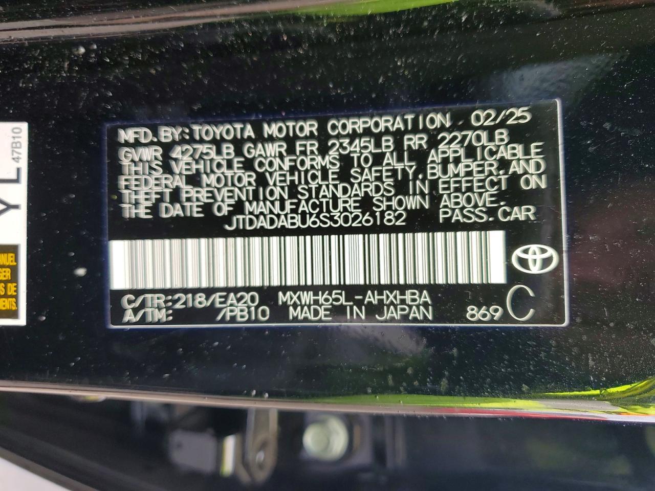 2025 Toyota Prius Limited