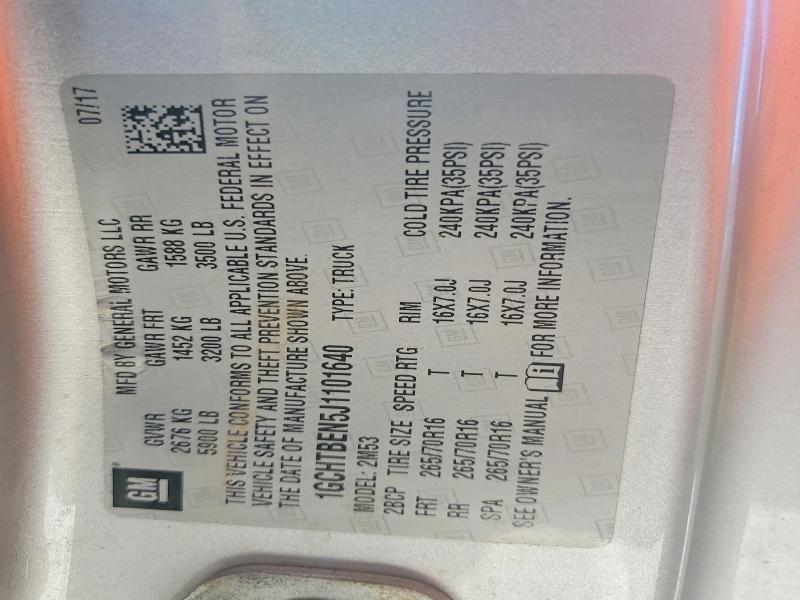 2018 Chevrolet Colorado