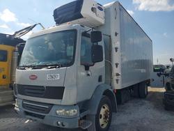 Salvage trucks for sale at Lebanon, TN auction: 2014 Peterbilt 220 Refrigerated BOX Truck