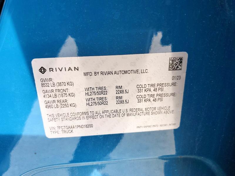 2023 Rivian R1T Adventure