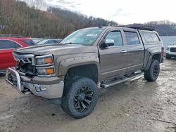 Salvage cars for sale from Copart Hurricane, WV: 2015 Chevrolet Silverado K1500 LTZ
